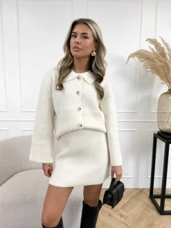 Aimy rok off white
