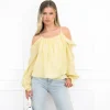 Alice top geel