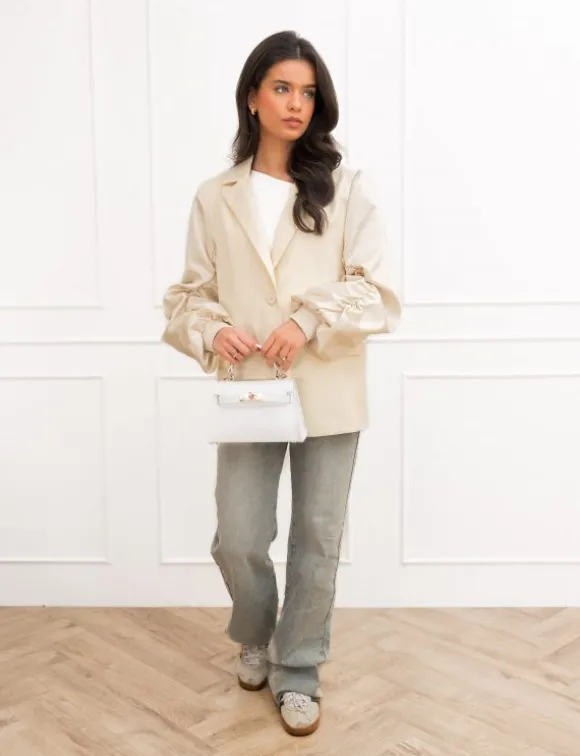 Alisha blazer ecru