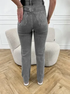 Alix jeans licht grijs