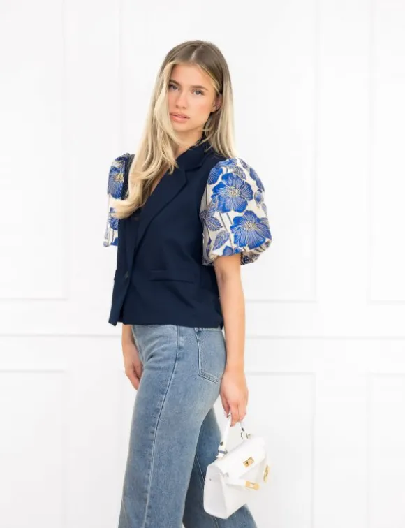 Alvy blazer donker blauw