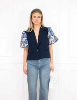 Alvy blazer donker blauw