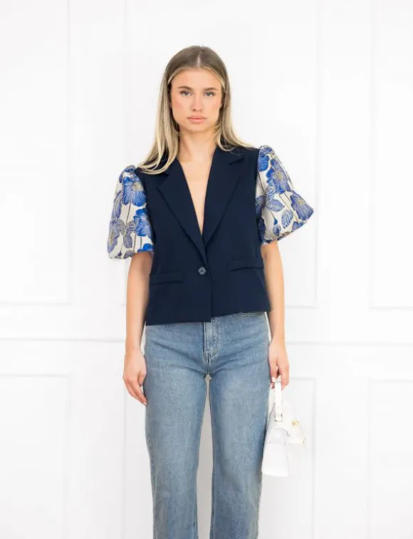Alvy blazer donker blauw