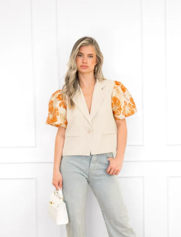 Alvy blazer oranje