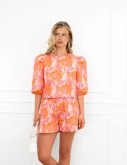 Amalia short oranje