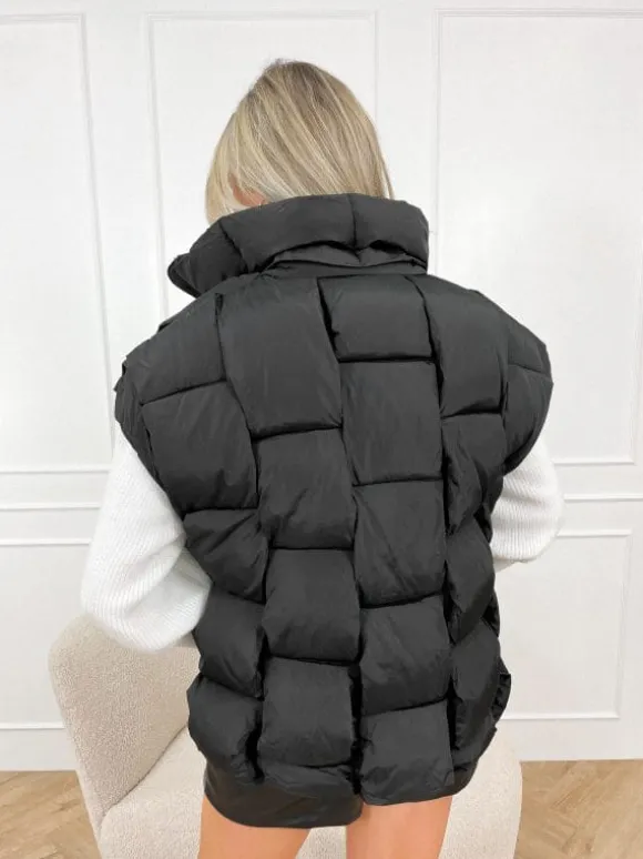 Anna bodywarmer zwart