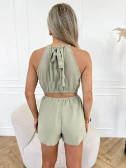 Axelle playsuit groen