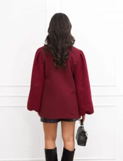 Baudine blazer bordeaux
