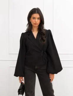 Belle blazer zwart
