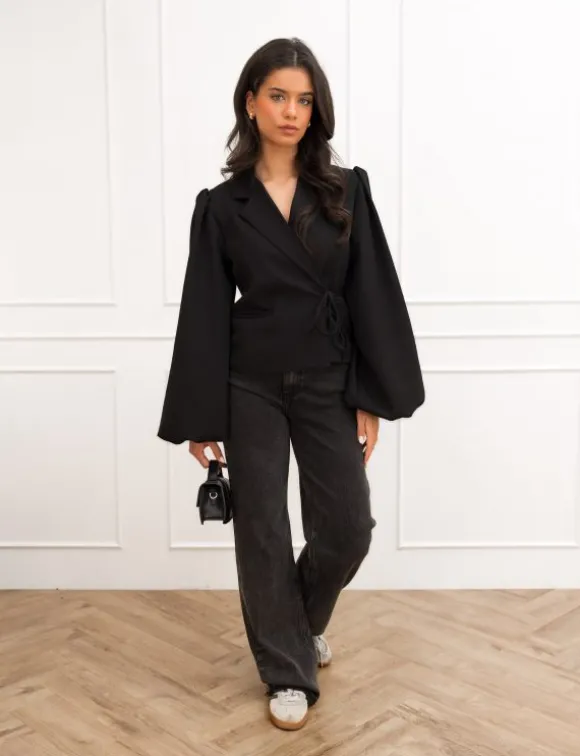Belle blazer zwart