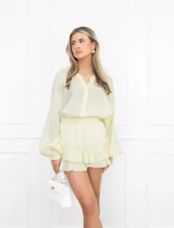 Bo blouse geel