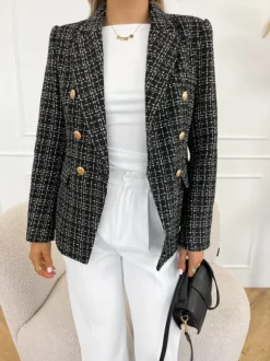 Chiara blazer zwart