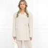 Clarissa box blazer beige