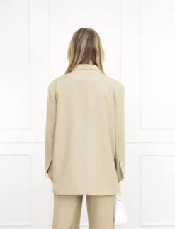 Clarissa box blazer groen