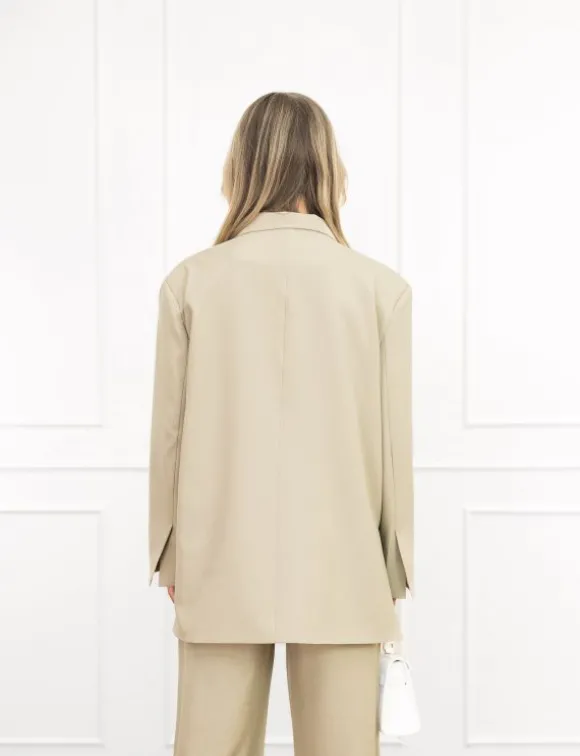 Clarissa box blazer groen