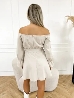 Colette jurk beige