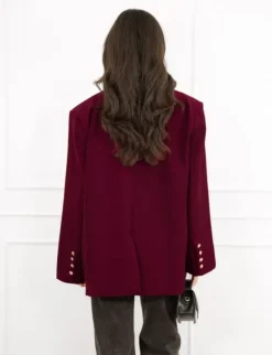 Elisa blazer bordeaux rood