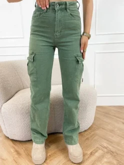 Elissa cargo pants groen
