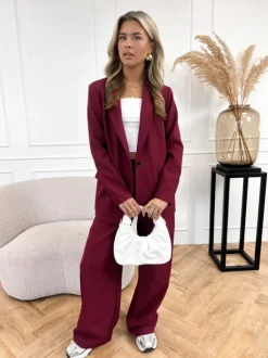 Emely pantalon bordeaux