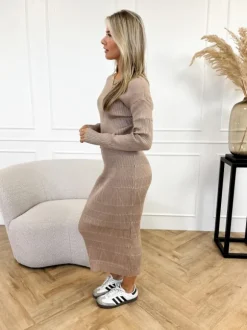 Evy set taupe