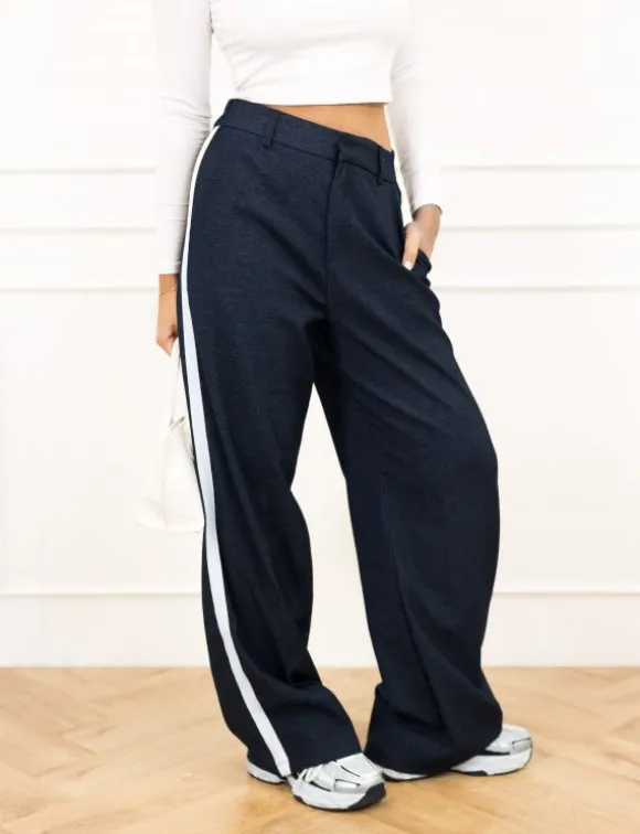 Fien pantalon donker blauw