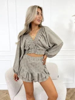 Frances set taupe