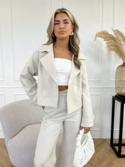 Hailey trenchcoat beige