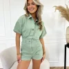 Isa playsuit groen