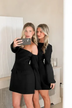 It girl dress zwart