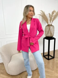 Ivy blazer fuchsia