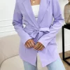 Ivy blazer lila