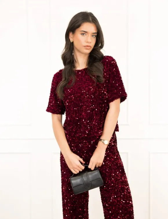 Ize top bordeaux