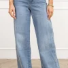 Izzy palazzo fit jeans blauw