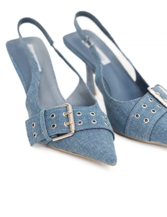 Jade hakken denim