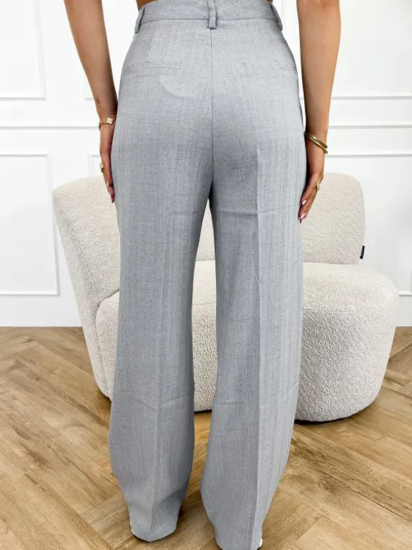 Jailin pantalon grijs