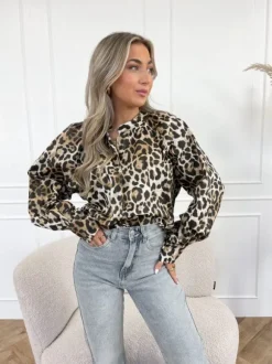Jana blouse panter