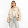 Janine bomber jack beige