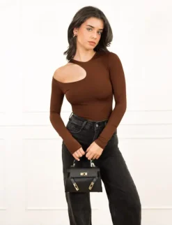 Jasmin body kastanje bruin