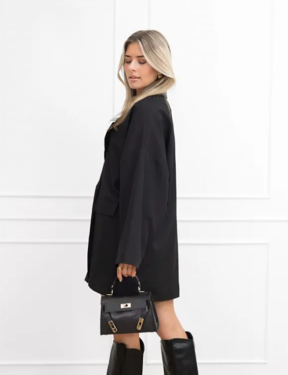 Jelisa blazer jurk zwart