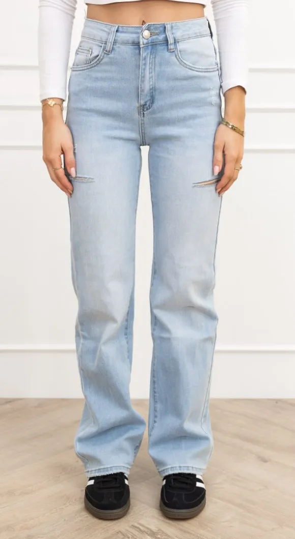 Jodi straight leg jeans blauw