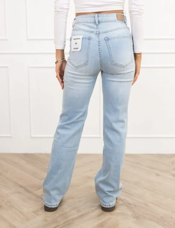 Jodi straight leg jeans blauw