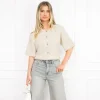 Josine vest beige