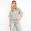 Josine vest grijs