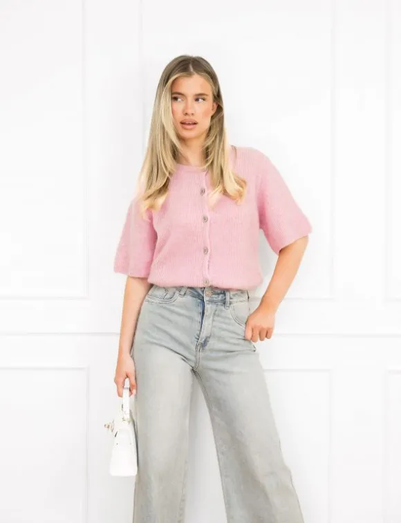 Josine vest roze