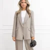 Juley blazer taupe