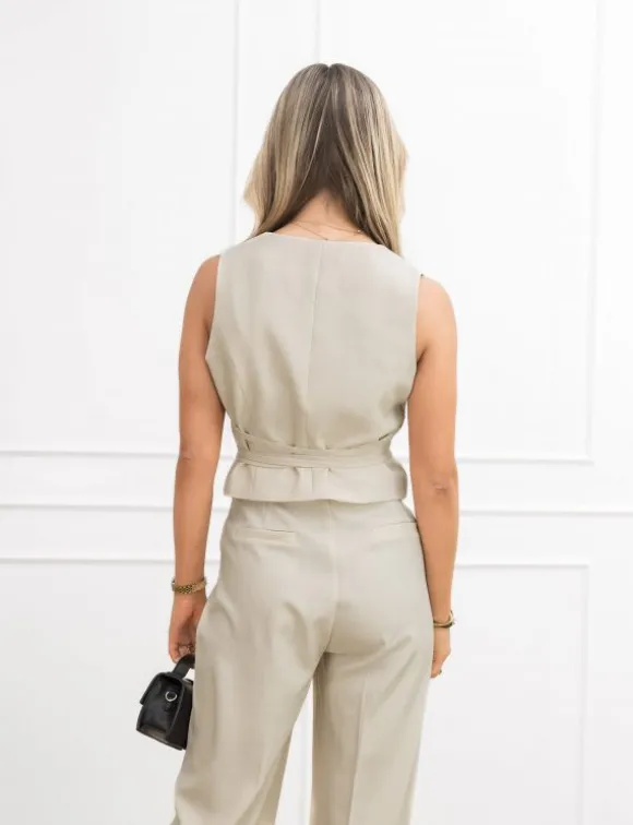 Juley gilet beige