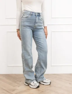 Jytte wide leg jeans blauw