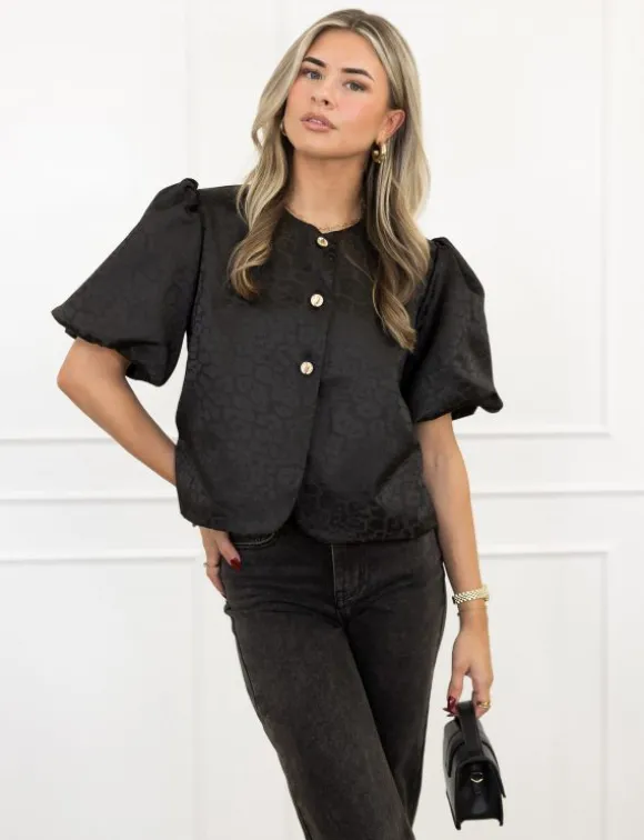 Katy blouse zwart