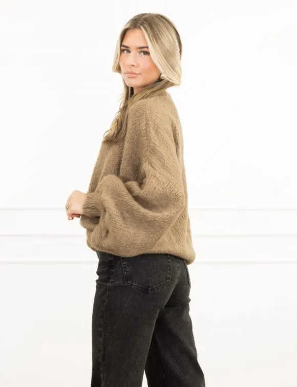 Kiki trui bruin