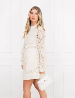 Koko broderie set beige